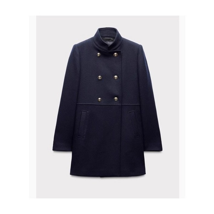 자라  더블 브레스트  데일리 코트 zara  3컬러