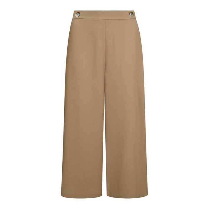 베스띠벨리 여성 정장 팬츠 할인 버튼 장식 포인트 여성 베이지컬러 와이드 8부 슬랙스 정상가 199.000원 55,66,77, 베이지색 여성 정장 바지