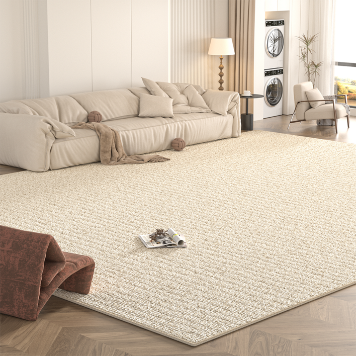 모조 사이잘 카페트,방진 사계절용 거실 카펫, 먼지없는 러그
