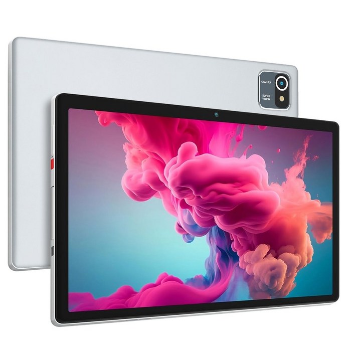 Wqplo MB1001 태블릿PC,안드로이드 13,10.1인치 태블릿,RAM 6GB, WiFi, 실버Silver, 64GB