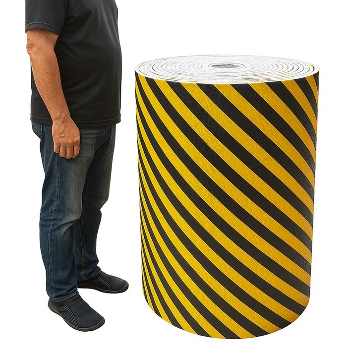 접착식모서리보호대 접착식안전커버 벽쿠션 주차장기둥벽면보호대 접착식코너보호대 접착식모서리가드 안전보호대 안전용품, 5m x 1개