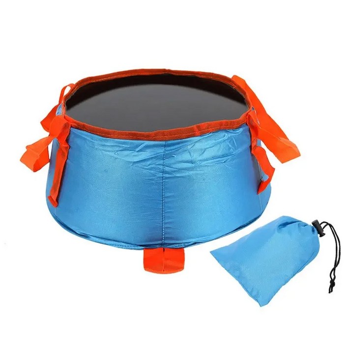 베스토 휴대용 접이식 방수 물통 캠핑용 야외 워시 대야 보관 가방