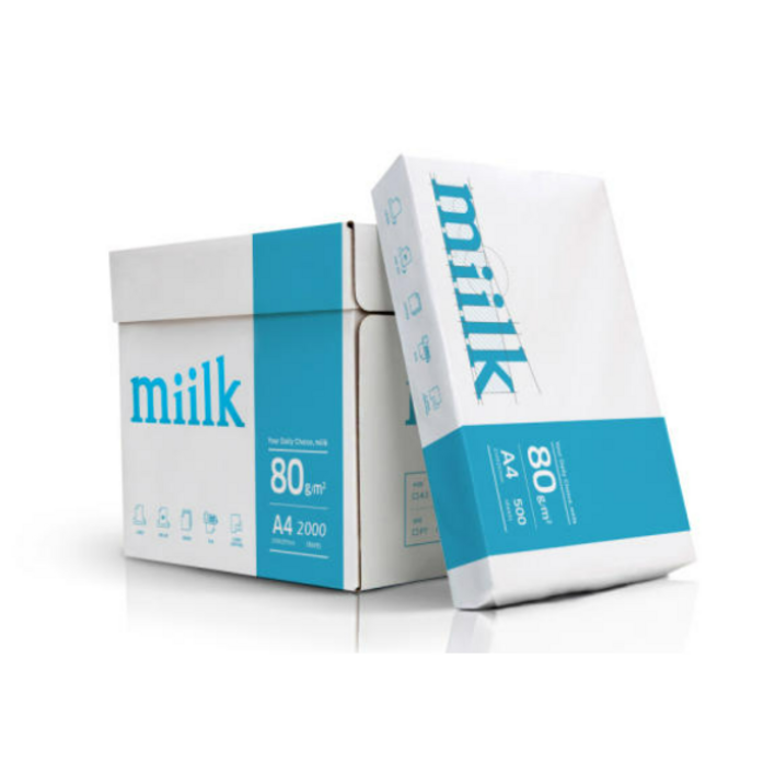 밀크 복사용지 A4 80g, 5000매
