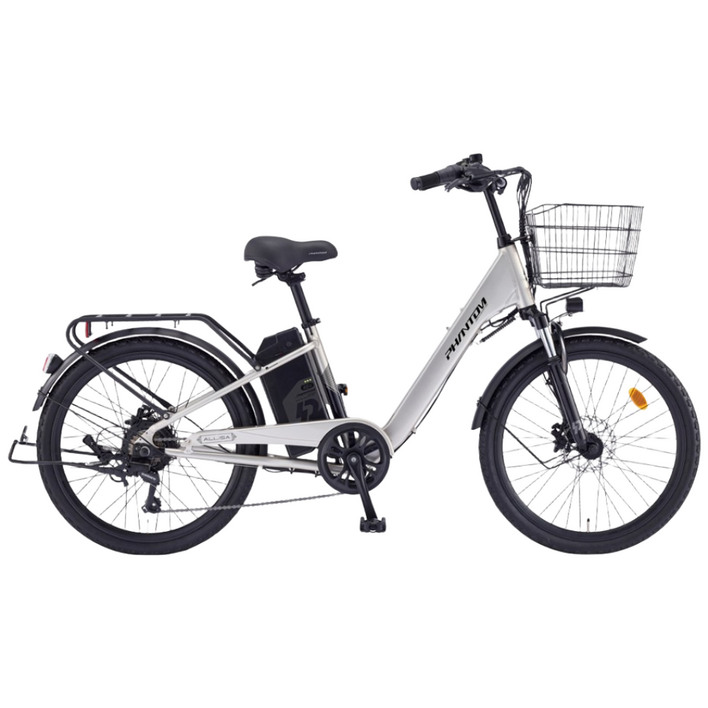 2025 삼천리 24 팬텀 알리사 전기자전거 시티형 99% 조립 배송, 코튼, 알루미늄