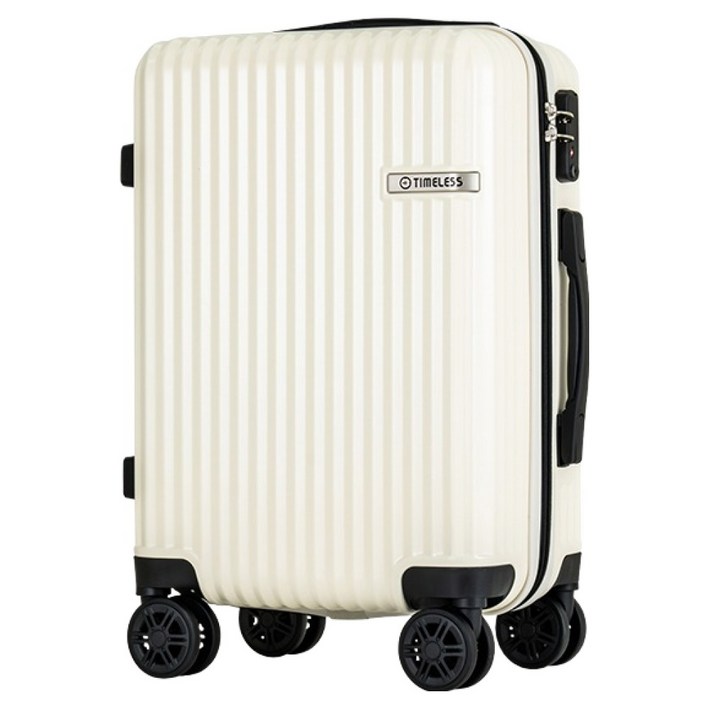 타임리스 메탈릭 와이드 탈부착 더블휠 확장형 PC 캐리어