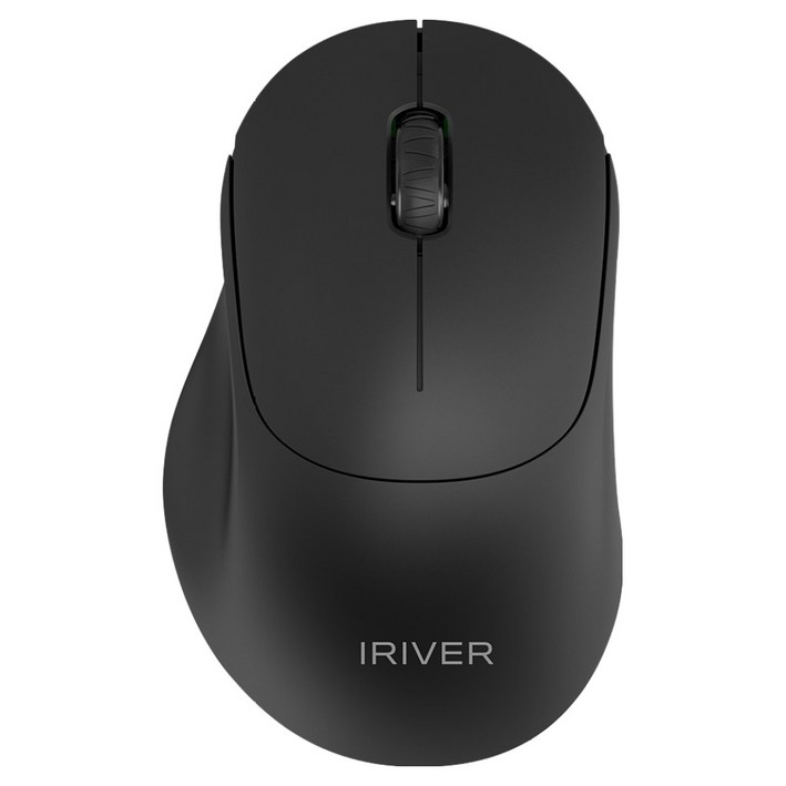 아이리버 항균처리 듀얼모드 멀티페어링 경량 인비저블 블루투스 무소음 무선 마우스 MVM1, 블랙, MVM1