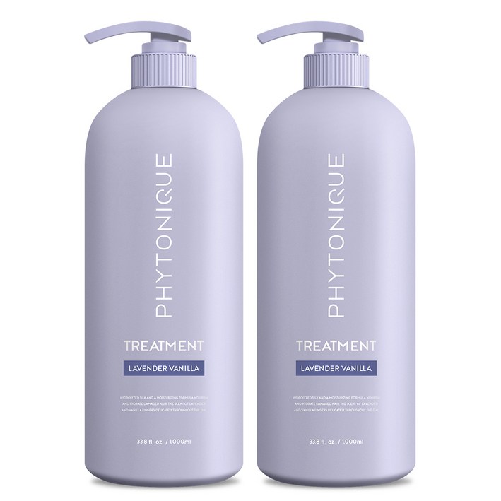 피토니끄 센티드 단백질 트리트먼트 라벤더 바닐라향, 1L, 2개