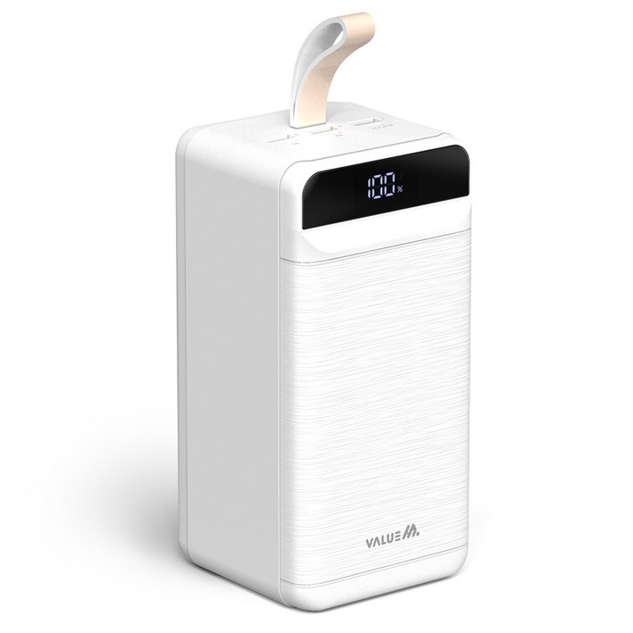밸류엠 22.5W 대용량 PD 고속충전 LED 랜턴 보조배터리 80000mAh 밸류엠 22.5W 대용량 PD 고속충전 LED 랜턴 보조배터리 80000mAh