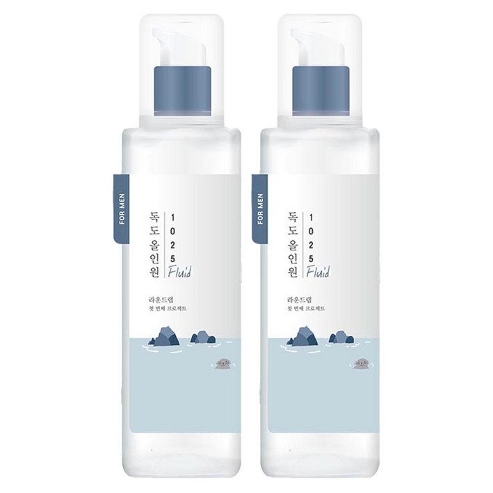 라운드랩 포 맨 1025 독도 올인원 플루이드, 200ml, 2개