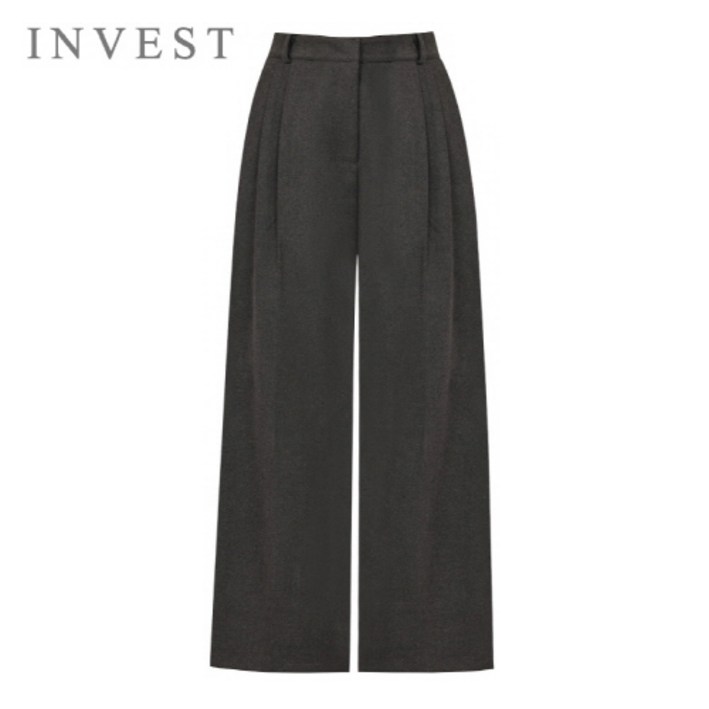 77까지 베이직 핀턱 슬랙스 팬츠INI5W1PT7041