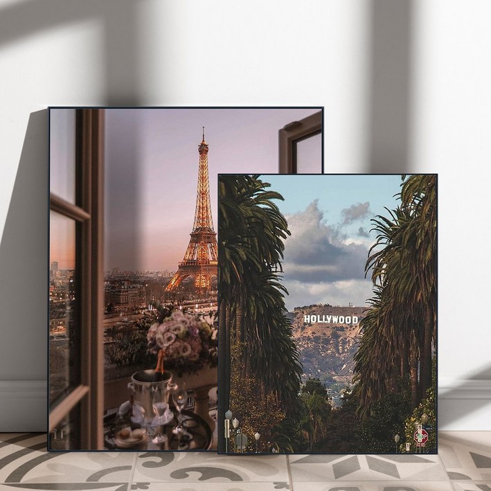 캔버스 액자 주문제작 사진 인화 액자 가족사진 결혼사진 웨딩사진 돌잔치 액자, 03골드(gold)