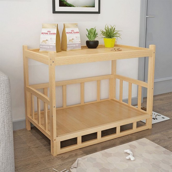 강아지나무집 원목하우스 DIY 실내 협탁 강아지집 강아지매트 강아지침대 반려동물하우스 펫하우스