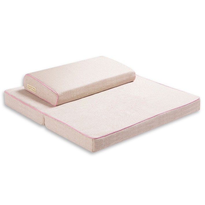 고급원단 접이식 명상 기도 수양 방석 쿠션