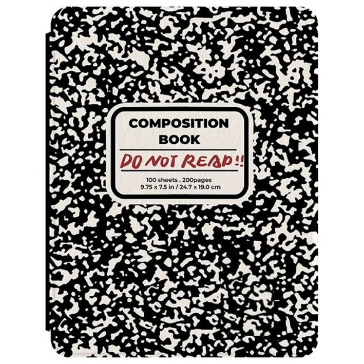 슈퍼리더 컴포지션 북 아이패드 케이스