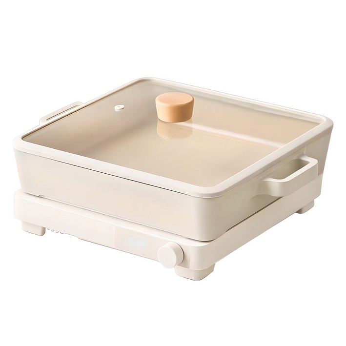 네오플램피카 인덕션 사각 전골팬 + 다이얼 인덕션 세트 2종