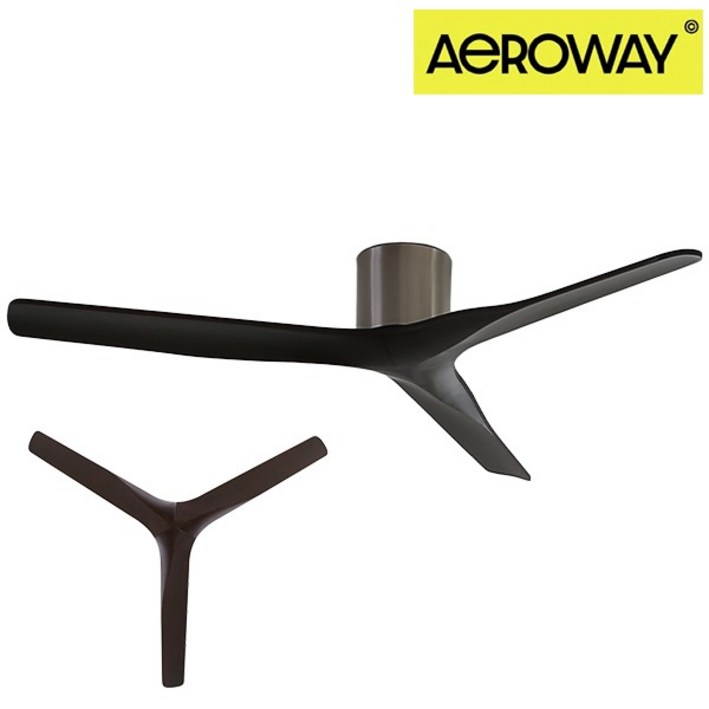 에어로웨이 X7 에어로프트 스마트 IOT 원목실링팬 사인파 BLDC모터 극저소음 모터10년 132cm 52인치, X7 에어로프트 실프 익스클루시브