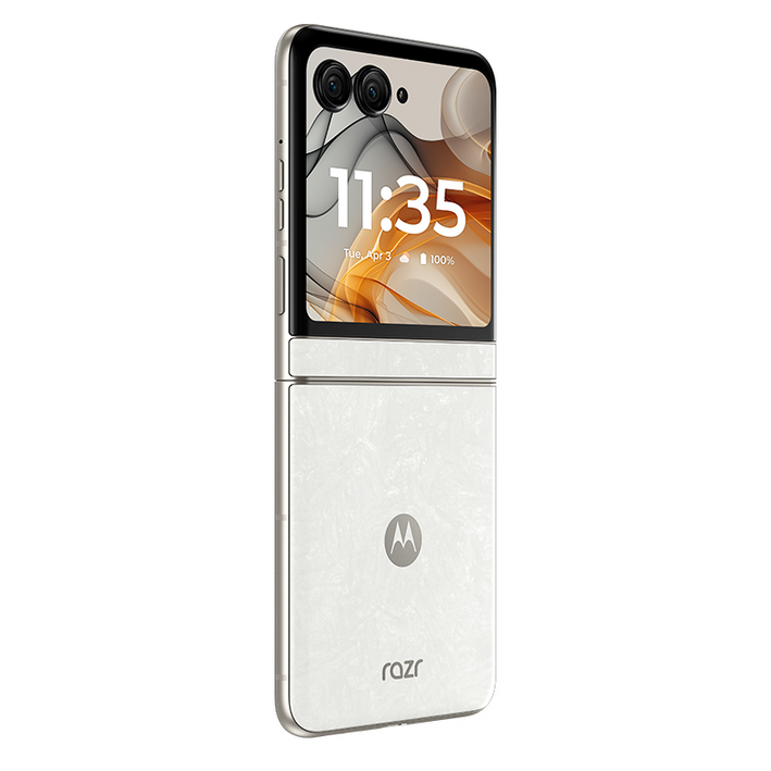 글로벌 롬 레노버 모토로라 모토 레이저 50 5G 휴대폰, 접이식 스크린 120Hz 스마트폰, 6.9 인치 MTK 디멘