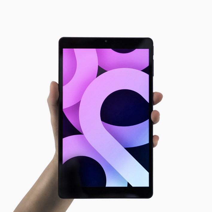 [아트란] 큐패드미니 2025년형 최신상 8인치 가성비 태블릿pc 64GB, Android14, 인셀터치, Wi-Fi, 64GB, Dark Gray