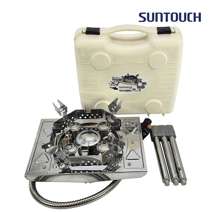 썬터치 고화력 올스텐 캠핑버너 5구 대형 강염버너 그리들버너 STSB4C