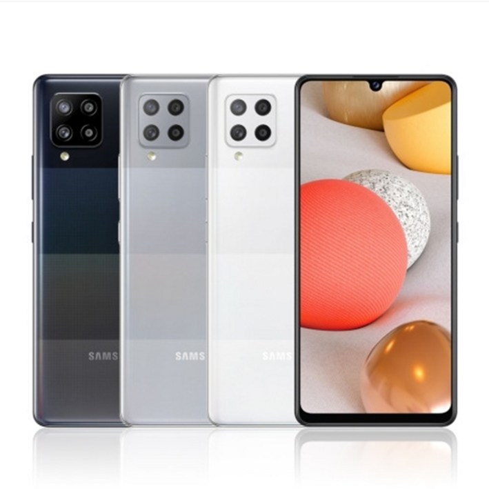 삼성전자 갤럭시 A42 128GB SMA426 공기계 중고폰 리퍼폰, 128GB, 프리즘 닷 화이트