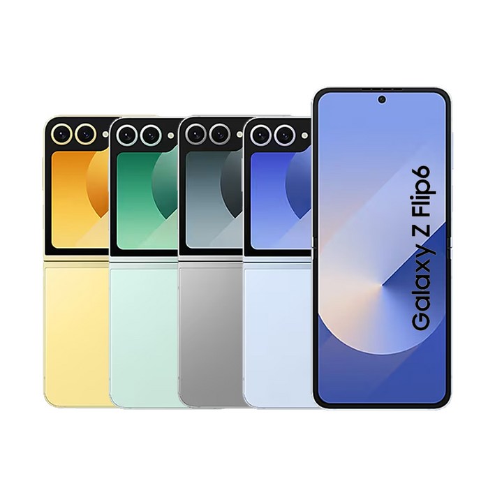 갤럭시 Z 플립6 5G 512GB 자급제 미개봉 공기계 F741 알뜰폰 사용 가능, 512GB, 블루