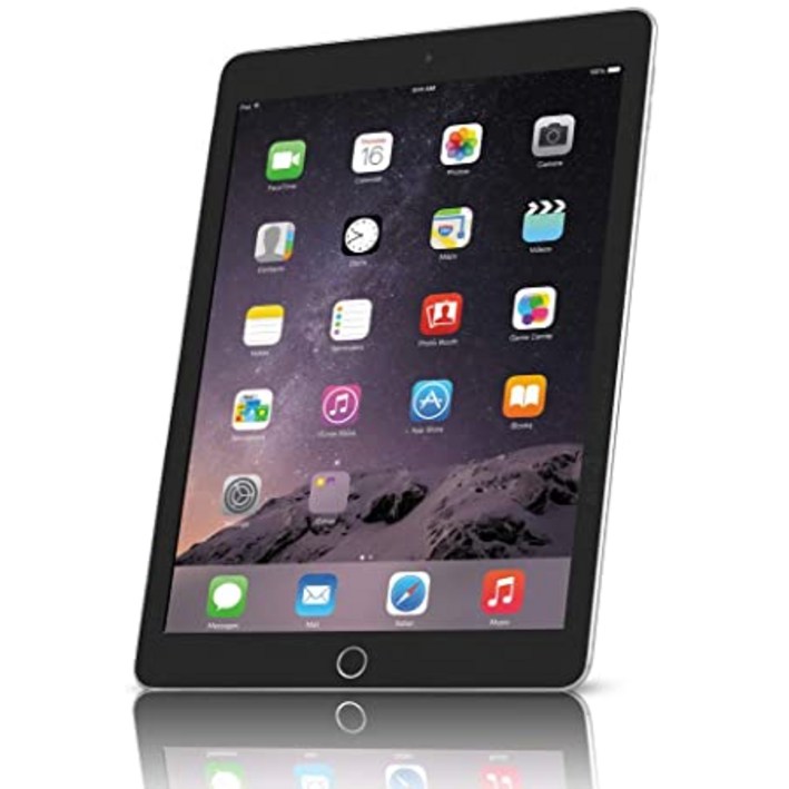 Apple iPad Air 2, 128 GB, Space Gray, (Renewed)