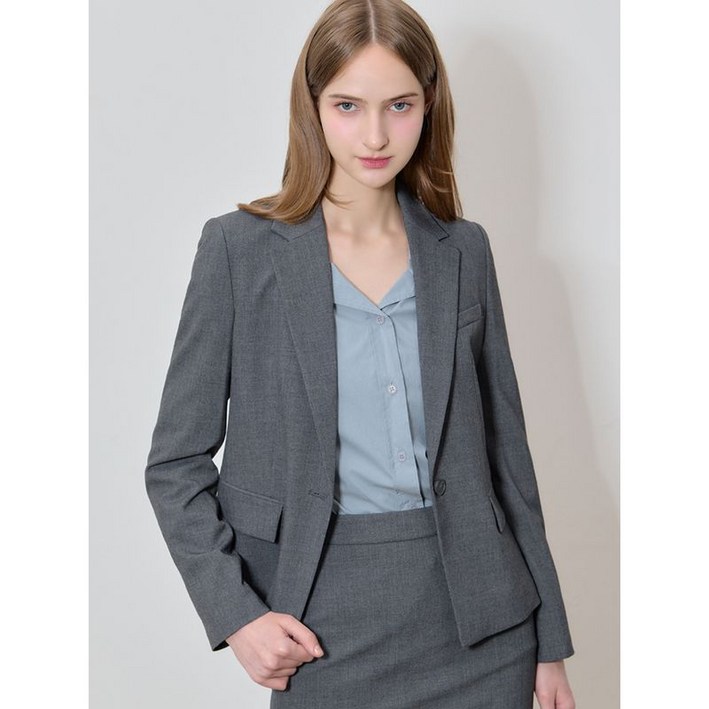 쉬즈미스 2SET 베이직 셋업 재킷+H라인 미니 스커트 2종세트 택가격 416000원