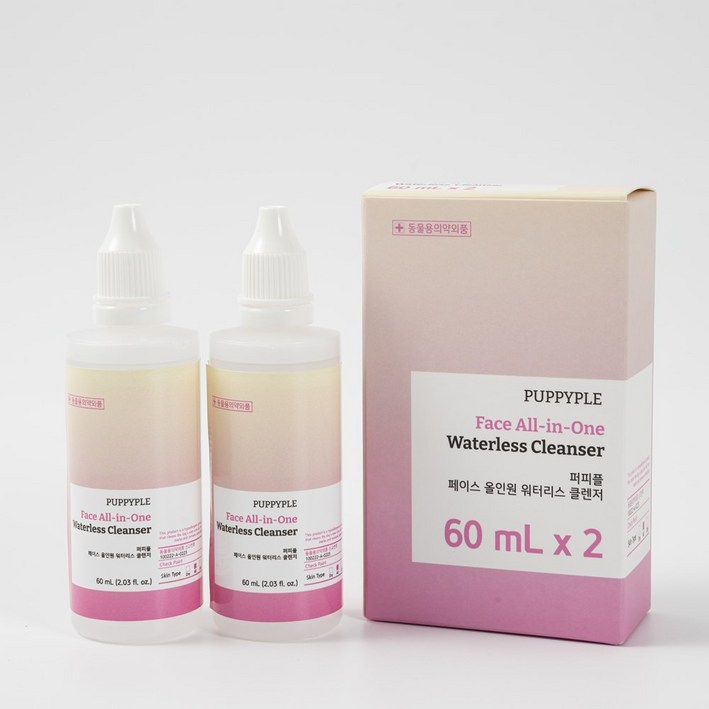 퍼피플 강아지 눈세정제 눈물자국 반려동물 눈물 냄새 아이클리너, 1개, 60ml