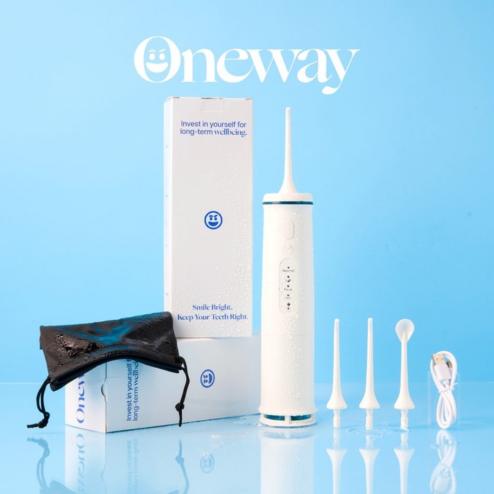 원웨이 구강세정기 V3 치과공식판매, 화이트 원웨이 구강세정기 V3 치과공식판매, 화이트