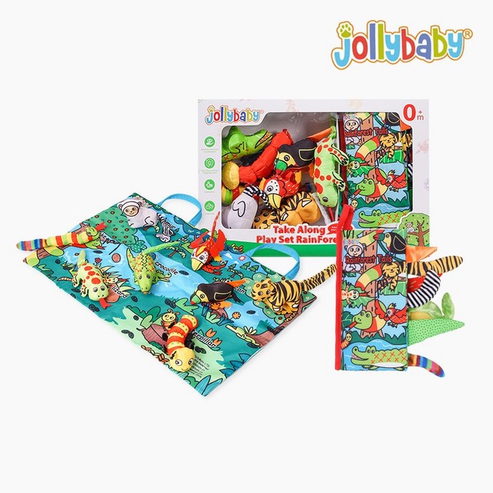 졸리베이비 플레이세트 선물용 쇼핑백 포함, 1개