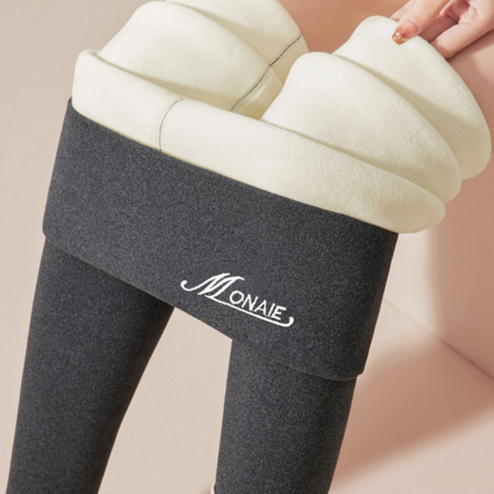 [리비닛] 1+1 피트니스 필라테스 요가 일상 다용도 기모 캐시미어 레깅스