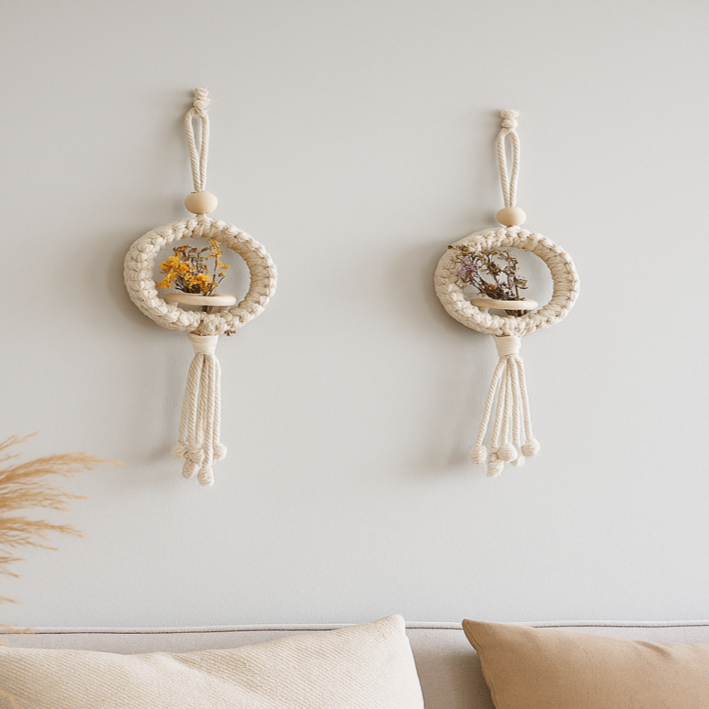 마르솝 핸드메이드 플라워 행잉 데코