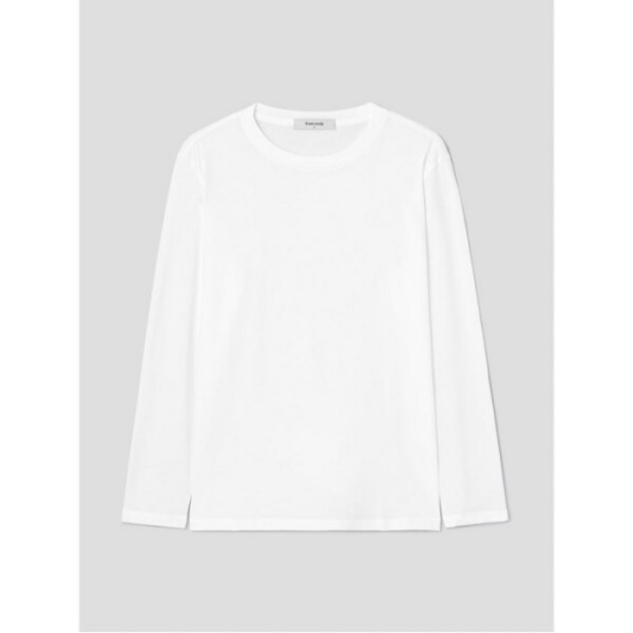 에잇세컨즈. 에잇세컨즈 30수 코튼 긴소매 티셔츠  화이트 356141CM41