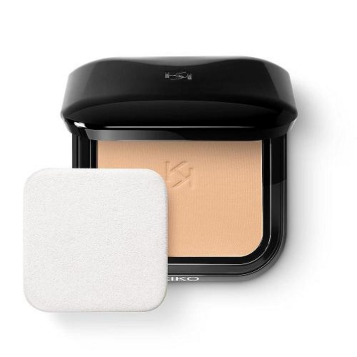 키코 KIKO Milano 풀 커버리지 블러링 파우더 파운데이션 60 하이, 없음, 2) 20 아이보리
