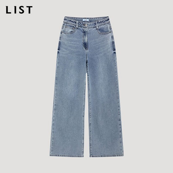 리스트 캐주얼 와일드 데님 팬츠 TSMSLP72040
