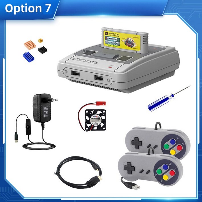 Retroflag SUPERPi 4 Case for Raspberry Pi J with Cartridge Safe Shutdown Reset [A00026123]