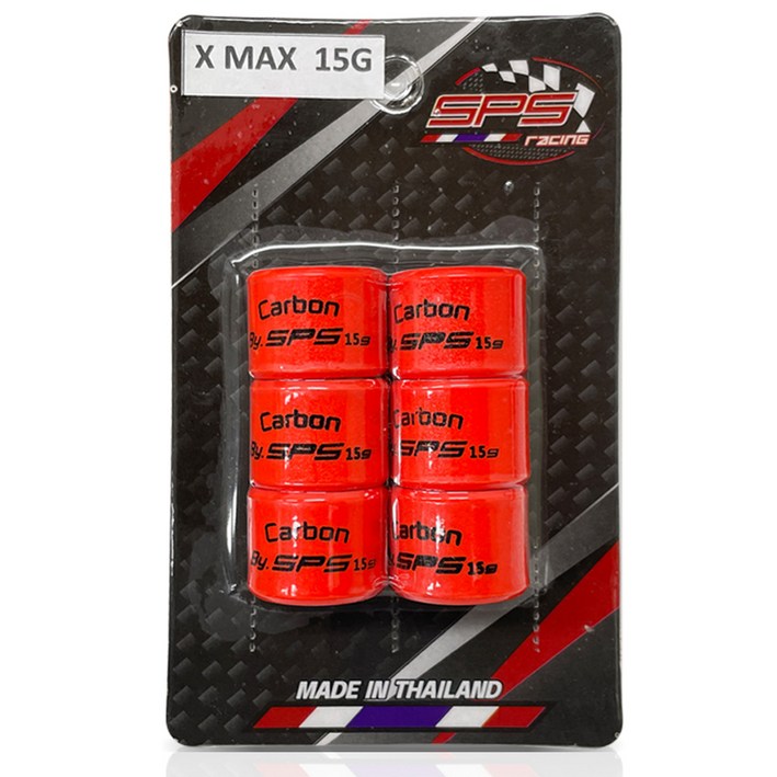 야마하 XMAX300 카본 무브볼 15g 웨이트롤러 구동계 가속력 향상 태국산, 1세트, X-car-15g