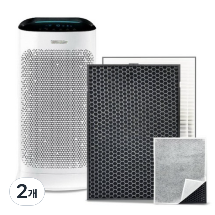 삼성 공기청정기 CFXD100D 호환 필터 블루스카이 5000, 3.CFXD100D프리미엄형, 2개