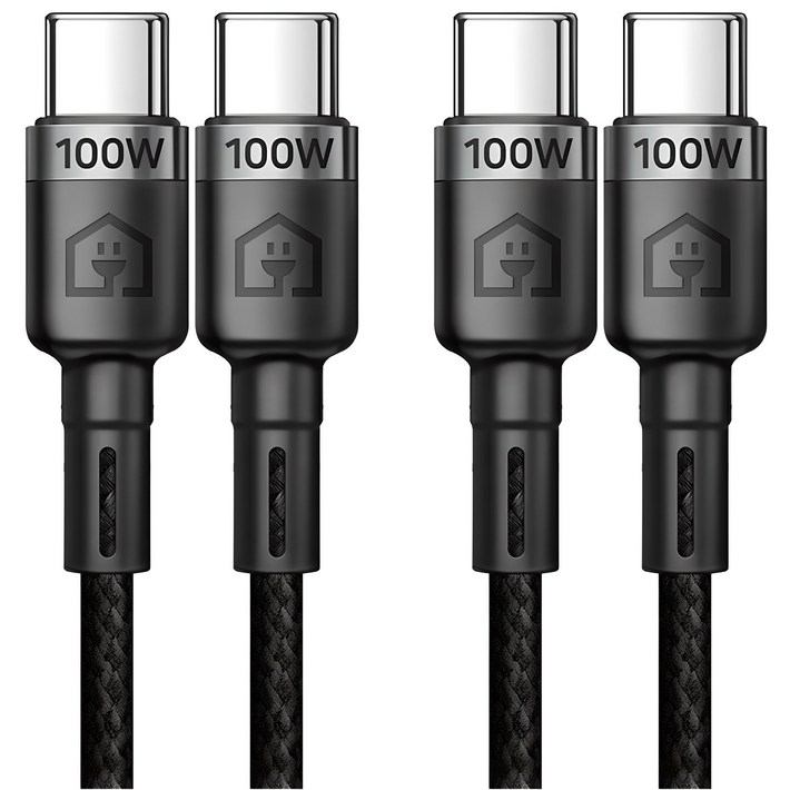 홈플래닛 E-Marker IC 칩셋 C to C PD 100W 초고속충전 케이블