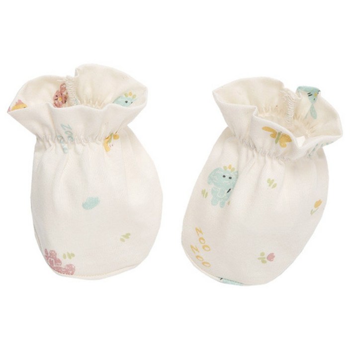 위드오가닉 신생아용 면 발싸개 8 x 7 cm