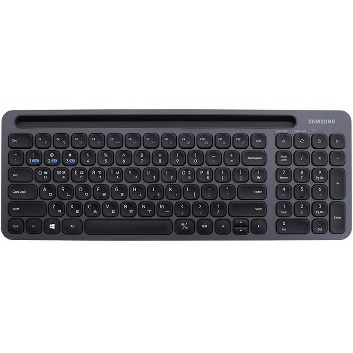 삼성전자 블루투스 무선 일반형 키보드, 블랙, SKP1000B