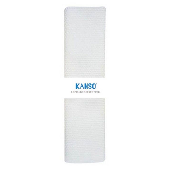 간소 더 도톰한 일회용 샤워타올, 화이트, 1개입, 50개