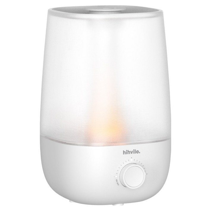 하이빌레 사무실 책상 탁상용 미니 무드등 초음파 가습기
