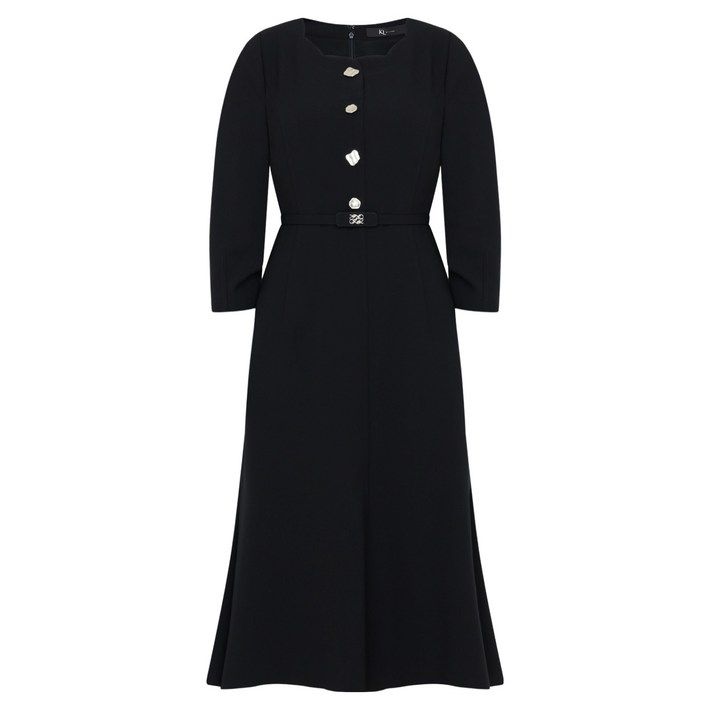 케이엘바이린 뉴플리 장식단추 원피스