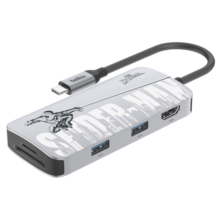 벨킨 C타입 USB 5in1 멀티 포트 허브 어댑터 AVC009qcMVV2DY