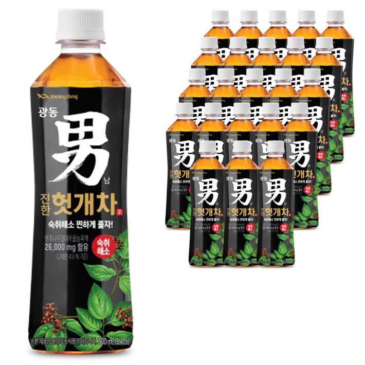 광동진한헛개차, 500ml, 24개