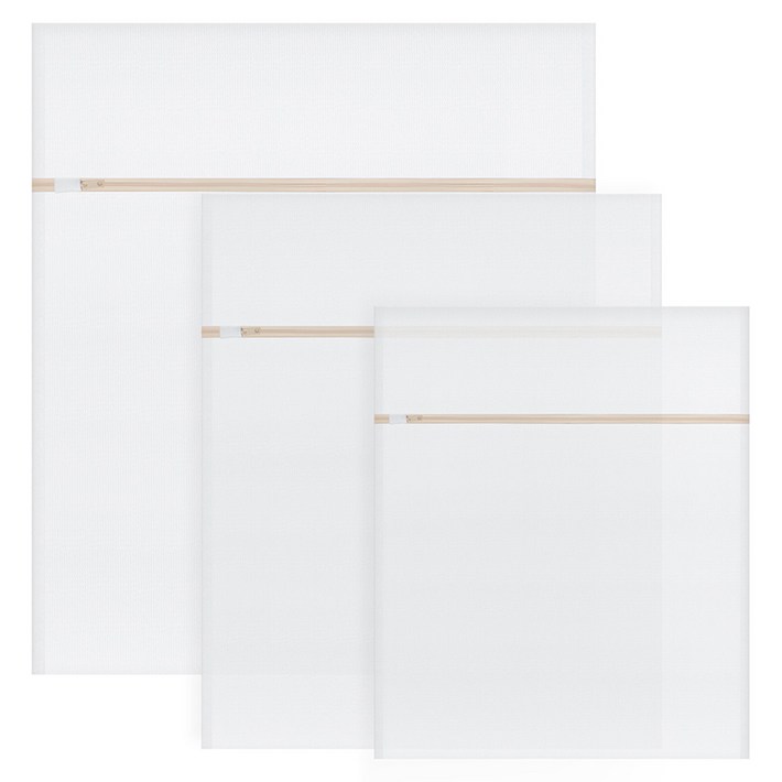 하비티 사각 촘촘 메쉬 세탁망 S  M  L 세트