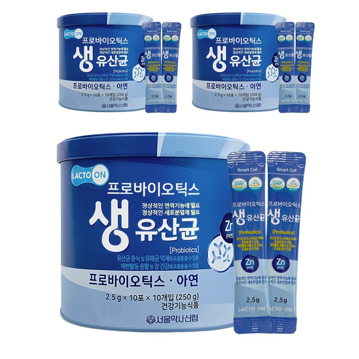 서울약사신협 프로바이오틱스 생유산균 100포