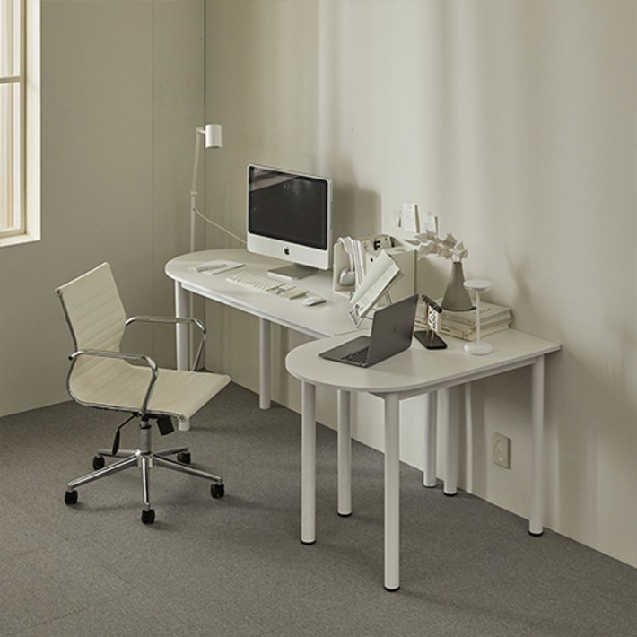 16피스 BMD 1200 반원형 멀티 식탁 테이블 책상 데스크