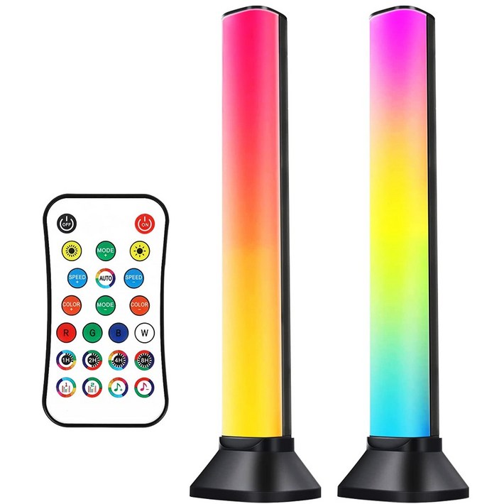 비상 라이트바 게이밍 PC방 모니터 TV 간접조명 소리반응 LED바 세트 비상 라이트바 게이밍 PC방 모니터 TV 간접조명 소리반응 LED바 세트